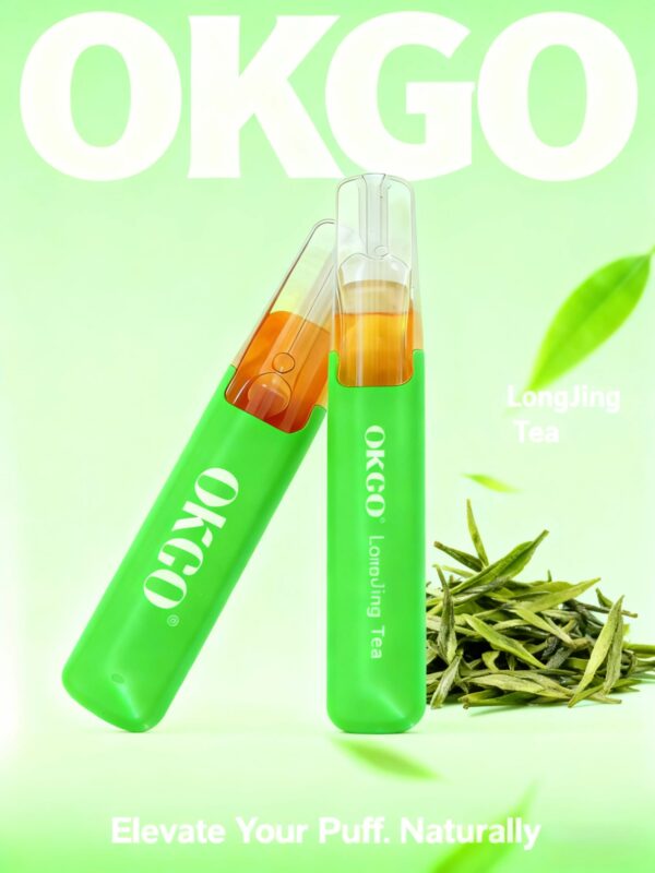 OKGO 6500 Puffs Long Jing Tea