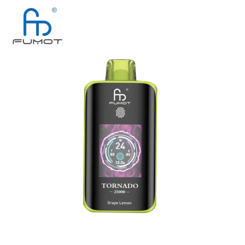 Fumot Tornado 25000 Puff-Grape Lemon