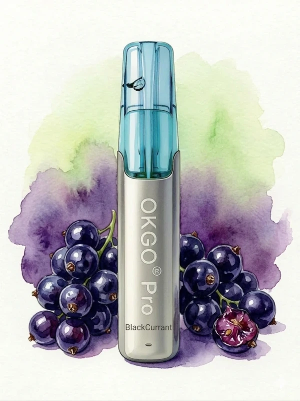 OKGO 6500 Puffs BlackCurrant-3 Pack