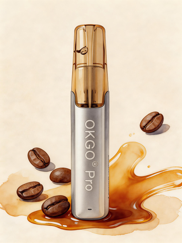 OKGO 6500 Puffs Caramel latte-3 Pack