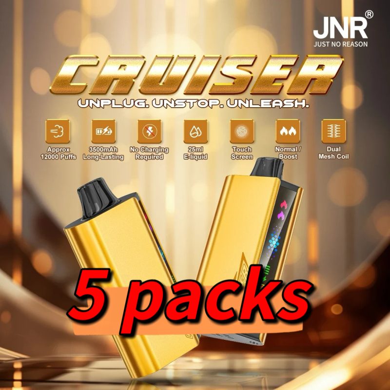 Jnr Cruiser 12k Puff 5pack
