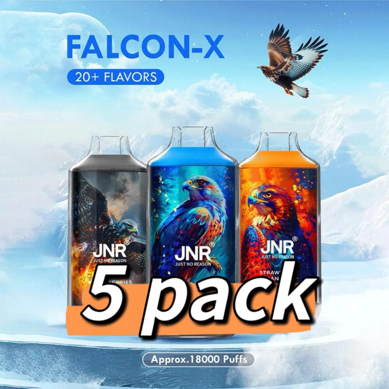 jnr approx 18000 Puffs 5 pack