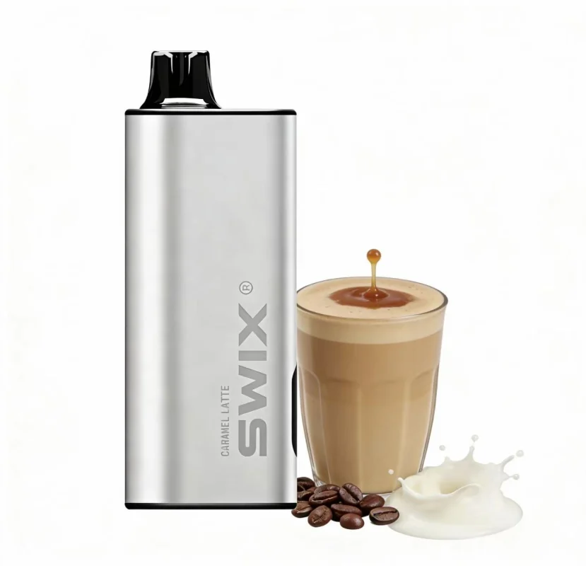 SWIX VAPE 9000 PUFFS Caramel lat